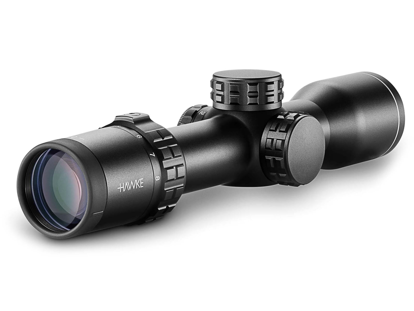 Hawke Sport Optics XB Zoom Crossbow Scope XB30 FFP 2-8x36 380-420 fps, Black