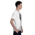 thumbnail image 3 of Wolf T-Shirt for Men Cotton 100% Summer Tops Women Fashion Casual Short Sleeves Round Collar Short-Sleeve Couple Top Tees, 3 of 6