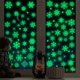 thumbnail image 4 of Nvzi 93 piezas de calcomanías navideñas para ventanas, 9 hojas, calcomanías navideñas para ventanas,decoraciones de invierno, estilo luminoso, D, 4 of 4