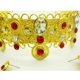 thumbnail image 2 of Diadema nupcial con de imitación de , accesorios para el cabello Yuyangstore Corona dorada, 2 of 4