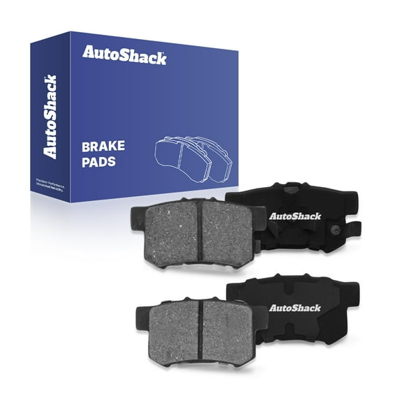 AutoShack Rear Premium Ceramic Brake Pad Set for Honda & Acura, CR-V 2005-2016 RDX 2010-2018 Crosstour 2012-2015 Accord Crosstour 2010-2011, AWD FWD 4WD L4 2.3L 2.4L V6 3.5L