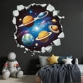thumbnail image 2 of Adhesivos de pared 3D Space Galaxy de PVC autoadhesivos, 2 of 4
