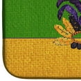 thumbnail image 4 of Caroline's Treasures 8387DDM Absorbent Dish Drying Mat for Kitchen Counter Fancy Feather Mardi Gras Mask Design Dish, 4 of 4