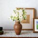 thumbnail image 4 of Artificial Rose Flowers Arrangement – Silk Plastic Flower Bouquets for Living Room Decor, Decorative Table Centerpiece, Faux Floral Home Decoration, 1 Piece, 4 of 4