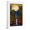 White Frame, variant on Art.com Multnomah Falls, Oregon and Full Moon Art Print by Lantern Press, Brown Frame Wall Art, 32" x 44"