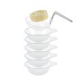 thumbnail image 3 of Olla de cocina de alúmina dura con mango plegable para 5 personas, juego de platos de camping para campamento al aire libre, barbacoa, cocina, equipo Soledad Kits de utensilios de cocina para acampar, 3 of 10