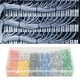 thumbnail image 3 of 1200PCS Terminales de Crimpado de Cable Aislado Conectores Rápidos Spade de Cableado Kit de Surtido de Terminales Eléctricos Prensados ??En Frío Para Uso Automático Marino Ecomeon no, 3 of 4