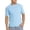 Blue, variant on Men's High Performance Short Sleeve T Shirt for Men's Sports Running Gym Workouts,XL