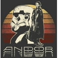 thumbnail image 2 of Men's Star Wars: Andor Cassian Rebel And Trooper Pull Over Hoodie Charcoal Heather X Large, 2 of 4