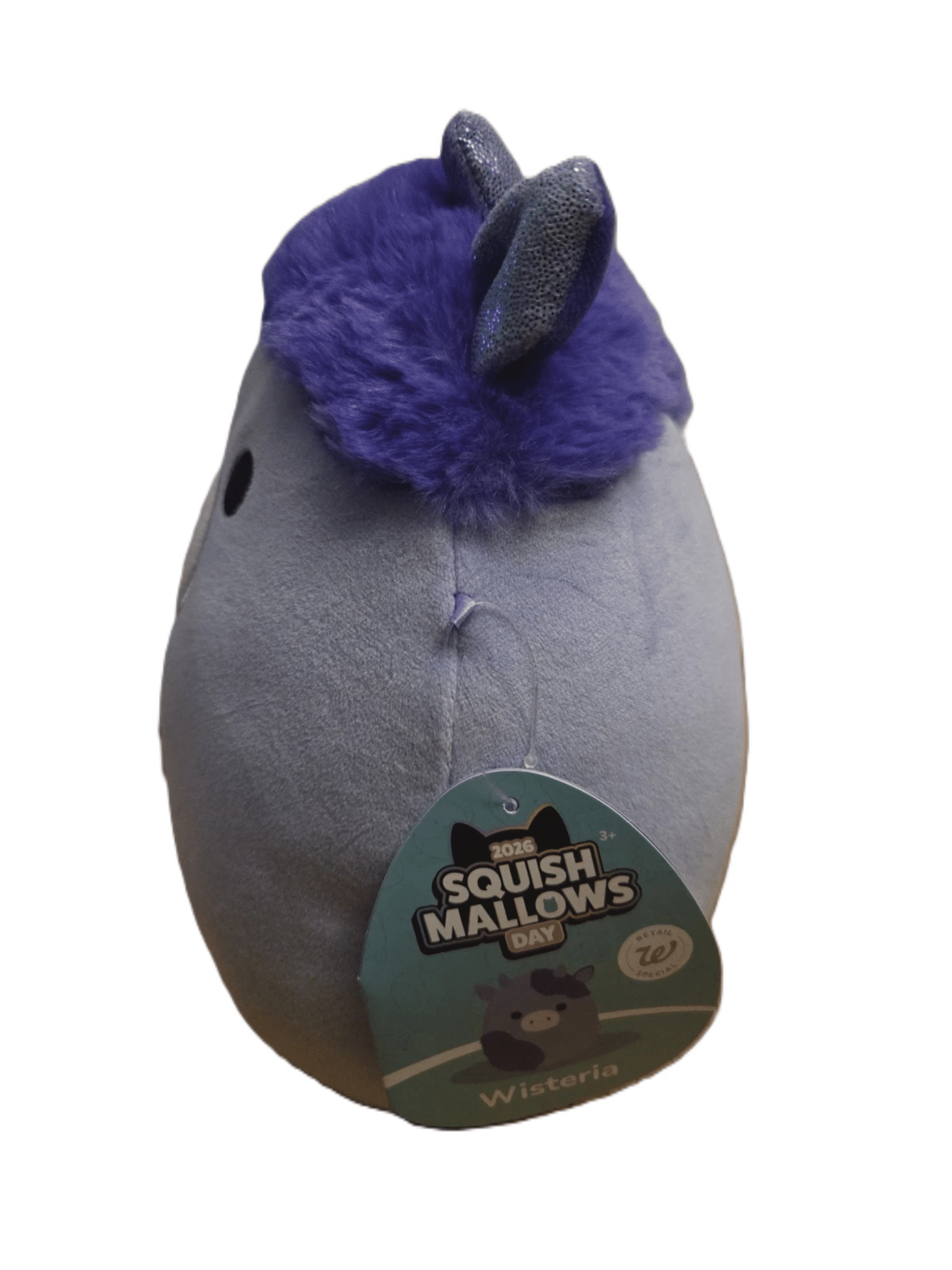 Squishmallows Original 8 Inch Wisteria The Purple Cow 2026