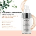 thumbnail image 3 of 2 Pack Aliver Foundation Color Changing, Liquid Foundation Flawless Concealer Cover Cream, SPF15, 3 of 9