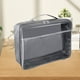 thumbnail image 1 of Bolsa organizadora de malla con cremallera | Bolsa de almacenamiento portátil | Compartimento de celosía extraíble | Poliéster gris | Dispensador de bocadillos de granos multiusos | 15,75 x 11,81 x, 1 of 6