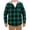 Green, variant on Mens Tops Lattice Winter Thirt Comfortable Long Sleeve Hooded Coat