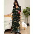 thumbnail image 2 of Robe de Plage à Imprimé pour Femmes à Manches Courtes, Grande Taille, Couvre-Maillot, 2 of 5
