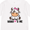 thumbnail image 4 of Inktastic Nana Loves Me Girl Cow Girls Long Sleeve Toddler T-Shirt, 4 of 5