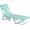 Green, variant on Sunnyfeel Recliner Lounge Sun Lounger Portable Folding Camping Chair, Green