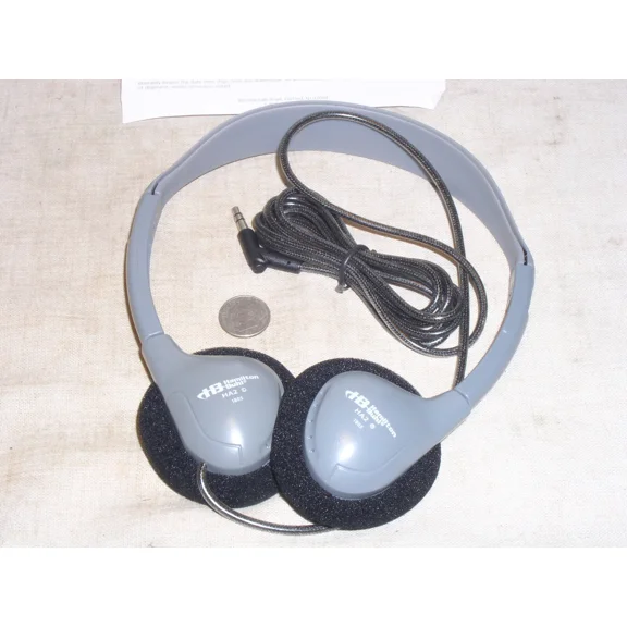 QUEST- New Hamilton Buhl Ha2 Schoolmate Stereo/Mono Corded On-Ear Headphone Headset