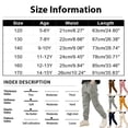 thumbnail image 3 of YOUYEDIAN Boys Cargo Sweatpants Baggy Bottom Workout Joggers Kids Athletic Trousers Multi-Pocket Streetwear (Beige, 11-12 Years), 3 of 5