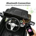 thumbnail image 5 of Outfunny 24V Kids Ride on Toy, Ride on Truck Electric Car for Kids with Remote Control, Bluetooth, Black, 5 of 9