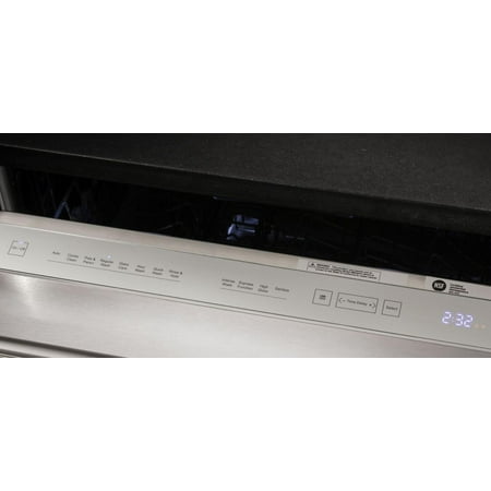 Viking - 24" Top Control Built-In Dishwasher with Stainless Steel Tub - Stainless steel