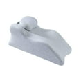 thumbnail image 4 of Almohada para piernas que mejora la postura Almohada para elevar las piernas Funda lavable Almohada de espuma viscoelástica Cojín de soporte para pier Gris, 4 of 9