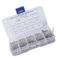 thumbnail image 1 of de Montaje de licencia de Bloqueo de Lengüeta de Bloqueo de Coche de Aleación 400Pack para , con Caja de Plástico de 1 Pieza Cola Cerraduras de autos Hardware, 1 of 8