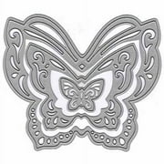 Ecstasy Crafts Lin & Lene Cut & Emboss Dies 3/Pkg - Butterfly