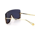 thumbnail image 6 of Women Fashion Sunglasses Oversized Square Gold Shades Black, 6 of 12