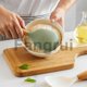 thumbnail image 2 of For Rice Spoon Nonstick Wooden Handle Vertical Serving Spoon, 2 of 5