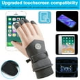 thumbnail image 4 of Rosnek Winter Ski Snow Gloves for Men, Women, Touchscreen & Waterproof Cold Weather Hand Warming Gloves Winter Work Gloves, 4 of 6