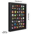 thumbnail image 2 of Vitrina para pins Americanflat 36 x 46 cm negra para decoración de pared, 2 of 8