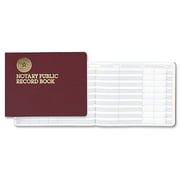 Dome Notary Public 8 1/2 x 10 1/2 Inch 60-Page Record Book (880)