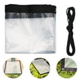 thumbnail image 1 of 1 Paquet de Bâche Transparente Imperméable pour Serre, Bâche Transparente Imperméable, Résistance au Gel Chaud, Protection des Plantes, 1 of 10