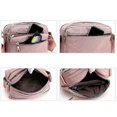 thumbnail image 3 of Sac à Main Multifonction Sac Bandoulière Multi-Compartiments avec Fermeture Éclair Imperméable Sac de Voyage pour Femmes, 3 of 5