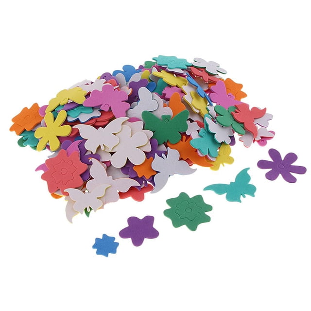 Juego de Pegatinas de espuma EVA surtidas Autoadhesivas Sunnimix Mariposa