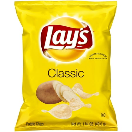 Lay's Classic Potato Chips 1.75 oz. Plastic Bag