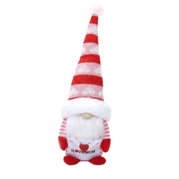 EWSFHUI Mother's Day Gnomes Plush Dolls 14"- Cute Cuddly Elf with Signs Love - Mother's Day Gifts Mother's Day Decor - A ift for Mom (14-Inch)