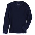 thumbnail image 2 of American Heritage - Camiseta básica texturizada de manga larga para hombre, azul, grande American Heritage  Camiseta básica, 2 of 2