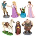 thumbnail image 1 of Set de figuras coleccionables de Enredados de Disney Store, 7 piezas, 1 of 6