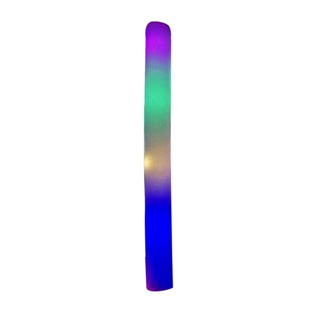 Barra de espuma LED, tubo intermitente de esponja, suministros para fiestas, bodas, festivales (multicolor) Ehuebsd Libre de BPA