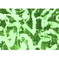 thumbnail image 1 of Ahgly Company Indoor Rectangle Abstract Green Modern Area Rugs, 2' x 5', 1 of 4