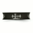 thumbnail image 3 of Primal Steel Titanium Cross Black IP-plated 6mm Concave Band, 3 of 11