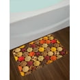 thumbnail image 2 of Spice Bath Mat, Containers Filled with Various Exotic Herbal Ingredients Seasoning in Kitchen Print, Plush Bathroom Decor Mat with Non Slip Backing, 29.5" X 17.5", Multicolor, by Ambesonne, 2 of 2