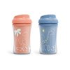 NUK Insulated Cup-like Rim Hard Spout Sippy Cup, 2 Pack, Unisex