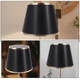 thumbnail image 4 of AURARMLET Lamp Shade Cover Modern Decorative Fabric Black 1 Set for Students, 4 of 5