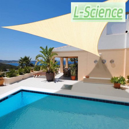 Sun Shade Sail Cover for Patio Outdoor Triangle Canopy Backyard Shade Sail for Garden Playground