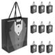 thumbnail image 1 of BRIGHTFUFU Papel de 10 piezas Bolsas presentes con asas para bouquets de flores de compras Bodas y fiestas del día de San Valentín para todas las ocasiones, 1 of 7