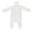 White, variant on Ruyang New Born Baby Girls Ruffle Bodysuit with Bowknot Headband Fall Winter Cute Jumpsuit Long Sleeve Zipper Warm Romper