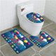thumbnail image 1 of ABPHQTO 25.o cumpleaños sorpresa fiesta tema azul telón de fondo arremolinadas cintas veinte Juego de alfombras de baño de 3 piezas Alfombra de baño Alfombra de contorno y tapa de inodoro ABPHQTO Cont-CHAPPLE-38920, 1 of 2