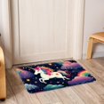 thumbnail image 6 of Unicorn Non-Slip Machine Washable Polyester Floor Carpet Office Rug Chair Mats, 6 of 6